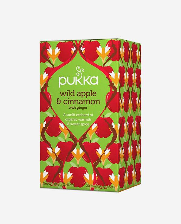 Wild Apple Cinnamon Pukka Herbs Tea - Fontego dei Sapori