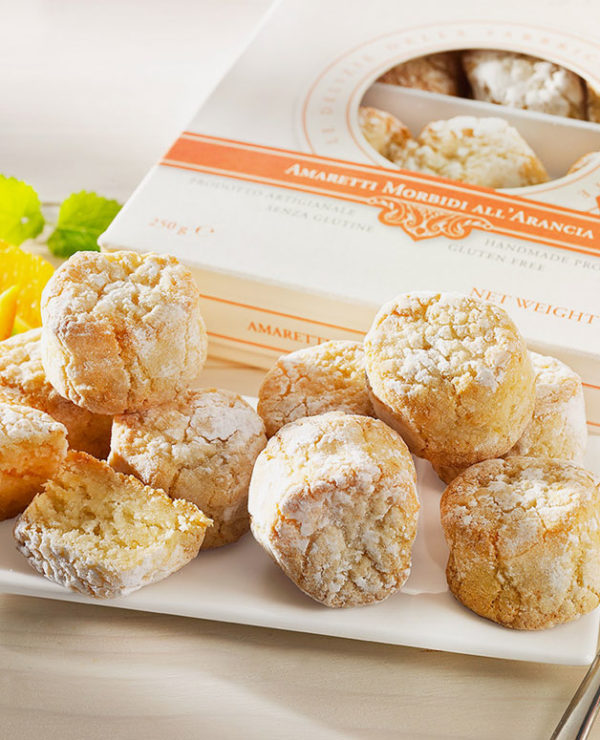 Weiche Orange Amaretti - Fabbrica del Panforte - Fontego dei Sapori