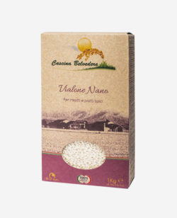 Organic Vialone Nano Rice - 1 Kg - Cascina Belvedere -Fontego dei Sapori