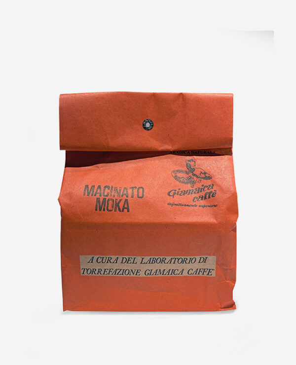 Gemahlener Mokka-Kaffee - 100% Arabica - 250 gr - Torrefazione Giamaica Caffè - Fontego dei Sapori