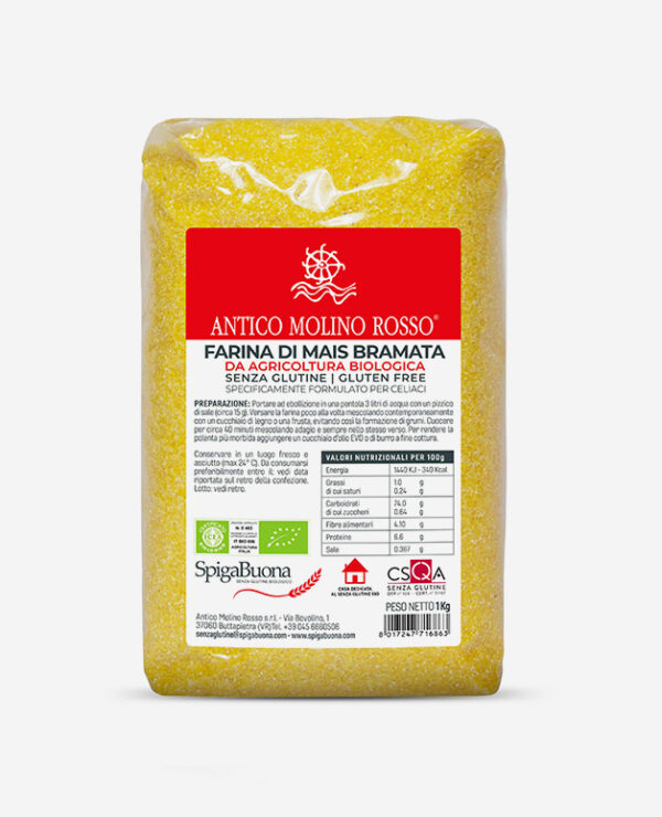 Bramata Corn Flour - Antico Molino Rosso - Fontego dei Sapori