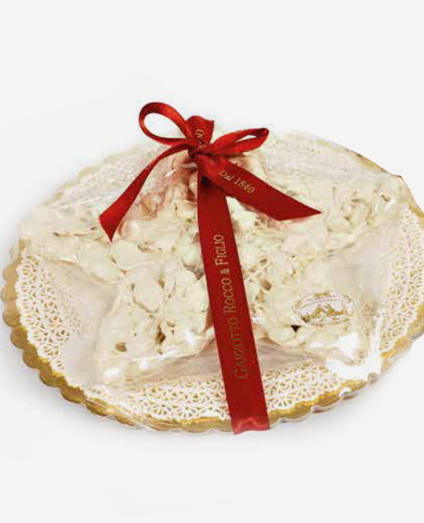 Mandorlato - Almond Christmas Star - 300 gr - Garzotto Rocco e Figlio - Fontego dei Sapori