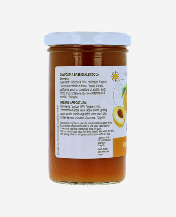 Aprikose Marmelade - 280 gr - Baule Volante Bio - Fontego dei Sapori