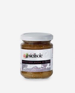 Extra Figs Sicilian compote Sicilia Sicilsole - 240 gr - Fontego dei Sapori