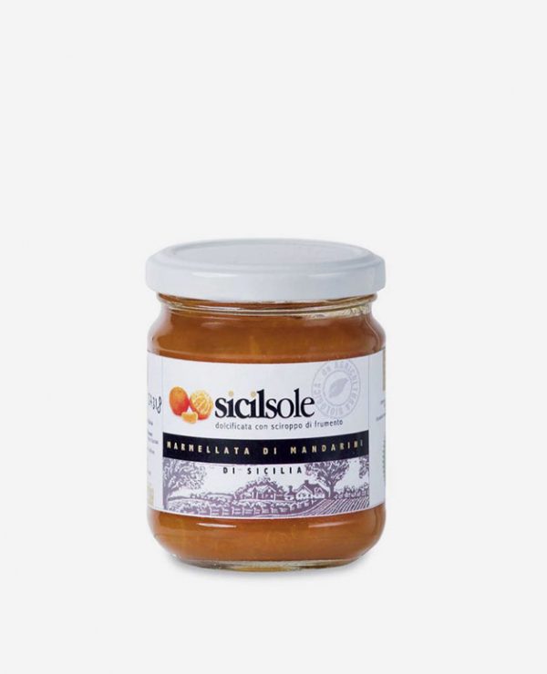 Marmellata di Mandarini di Sicilia Sicilsole - 240 gr - Fontego dei Sapori