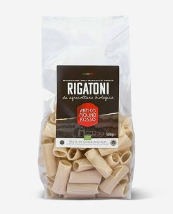 Pasta di Gragnano - 500 gr - Biologica I.G.P. Rigatoni Bio - Antico Molino Rosso - Fontego dei Sapori