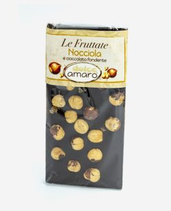 Nocciola e Cioccolato Fondente - Le Fruttate - 100 gr - DolceAmaro - Fontego dei Sapori - Lazise