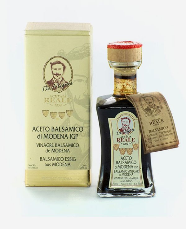 Aceto Balsamico di Modena IGP - Quattro Scudi - 250 ml - Acetaia Reale - Fontego dei Sapori - Lazise