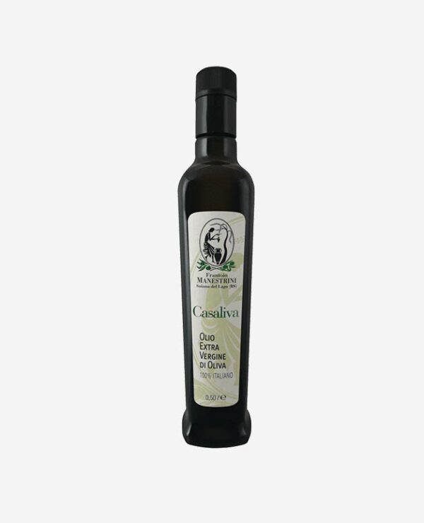 Olio Extra Vergine Di Oliva Monovarietale Casaliva – 500 ml - Frantoio Manestrini - Fontego dei Sapori - Lazise