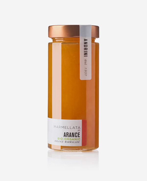 Marmellata di Arance Bio 350g - Orange Marmelade - Andrini Marmellate - Fontego dei Sapori - Lazise