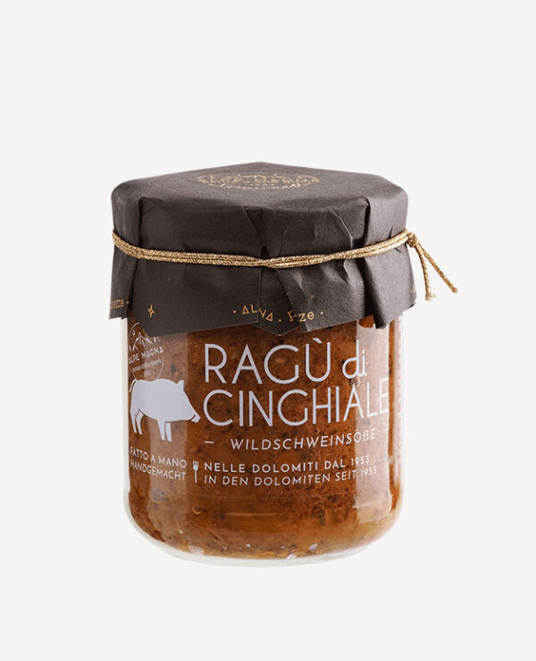 Ragù di Cinghiale pronto - 190 gr - Alpe Magna - sughi e salse artigianali - Fontego dei Sapori